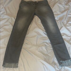 AG Adriano Goldschmied Gray Skinny Jeans